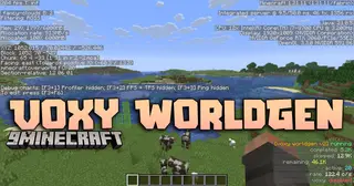 Voxy Worldgen Mod (26.2, 1.21.1) – Fly Through Your World Without Chunk