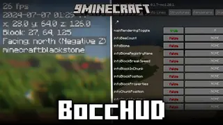 BoccHUD Mod (26.1.2, 1.20.1) – NeoForge Version of MiniHUD Mod