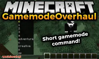 GamemodeOverhaul Mod (26.1.2, 1.20.1) – Bring Back Many Old Commands