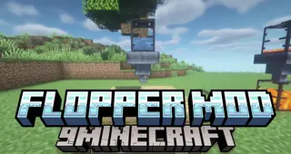Flopper Mod (26.2, 1.20.1) – A Hopper for Transferring Fluids