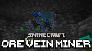 Ore Vein Miner Mod (26.2, 1.20.1) – Automatically Destroy Ores