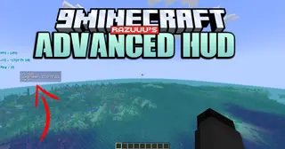 Razuuu's Advanced HUD Mod (1.21.11, 1.20.1) – Displays FPS, Coordinates, and Ping
