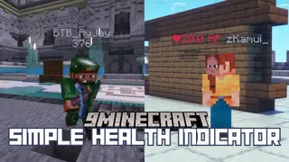 Simple Health Indicator Mod (26.2, 1.20.1) – Displays Others' Health