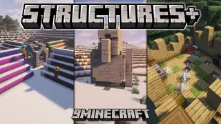 Structures Plus Mod (26.2, 1.20.1) – Adds Unique World Structures