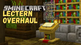 Lectern Overhaul Mod (1.21.11, 1.21.1) – Reworks The Lectern With Animation