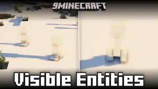 Visible Entities Mod (26.2, 1.21.1) – Makes Invisible Entities Translucent