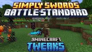 Simply Swords Battle Standard Tweaks Mod (1.20.1) – Configures Battle Standard Item Stats