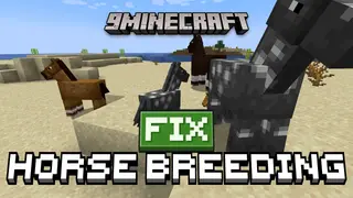 Horse Breeding Fix Mod (26.1.2, 1.21.1) – Fixes Baby Horse Geneti