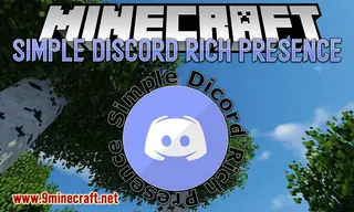 Simple Discord Rich Presence Mod (26.2, 1.20.1) – Lightweight Discord Integration