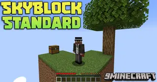 Standard Skyblock Mod (26.1.2, 1.20.1) – Generates Infinite Void Worlds