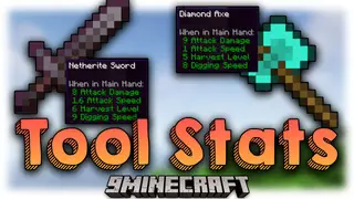 Tool Stats Mod (26.2, 1.20.1) – Harvest Level Display