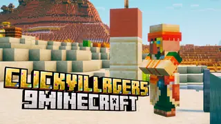 Click Villagers Mod (26.2, 1.20.1) – Shift + Right-click to Pick up Villagers into Inventory