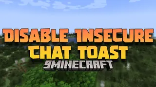 Disable Insecure Chat Toast Mod (26.2, 1.20.1) – Removes The Annoying "Insecure Chat"