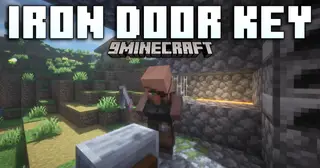 Iron Door Key Mod (26.2, 1.20.1) – A Convenient Way To Open Iron Doors