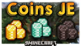 Coins JE Mod (26.2, 1.20.1) – New Exchange Currency System