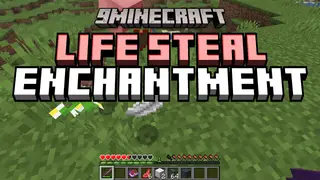 lullaby6 Life Steal Enchantment Mod (26.2, 1.21.1) – Vampiric Weapon Enchant