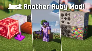 Just Another Ruby Mod (26.2, 1.20.1) – More Ores, Minerals and Gear!