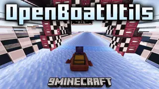OpenBoatUtils Mod (1.21.11, 1.20.1) – Turn Minecraft Into a Kart Racer