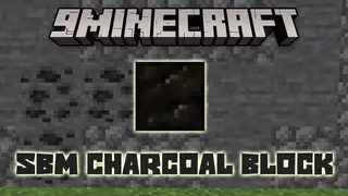 SBM Charcoal Block Mod (26.2, 1.20.1) – Charcoal Version of The Vanilla Coal Block
