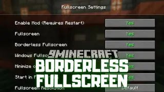 Borderless Fullscreen Mod (26.2, 1.20.1) – Replaces Minecraft’s Default Fullscreen