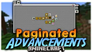 Paginated Advancements Mod (26.2, 1.20.1) – Custom Frames