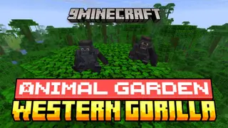Animal Garden Western Gorilla Mod (26.2, 1.20.1) – Adds Western Gorillas to Jungles