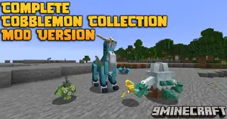 Complete Cobblemon Collection Mod (1.21.11, 1.21.1) – Adds Hundreds Of Animated Pokemon