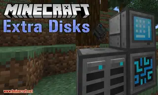 Extra Disks Mod (26.1.2, 1.20.1) – Bigger Disks to Refined Storage