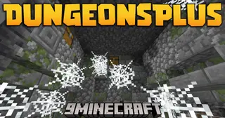 Dungeonsplus Mod (26.2, 1.20.1) – Adds Biome Specific Underground Dungeons