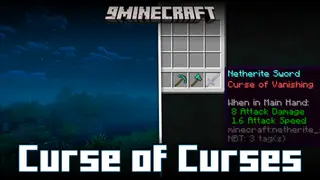 Curse Of Curses Mod (26.2, 1.20.1) – Random Curse Enchantments At Night