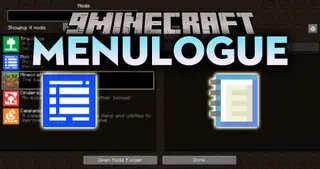 Menulogue Mod (26.2, 1.20.1) – Mod Menu Compatible with Catalogue
