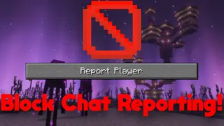 No Report Button Mod (26.2, 1.20.1) – Remove Chat Report