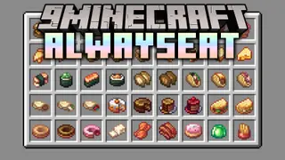 AlwaysEat Mod (26.1.2, 1.20.1) – Makes All Food Always Edible