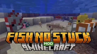 Fish No Stuck Mod (26.2, 1.20.1) – Prevent Fish from Getting Trapped