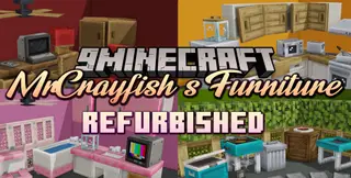 MrCrayfish's Furniture Refurbished Mod (26.2, 1.20.1)