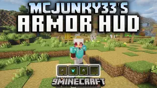 Mcjunky33s Armor Hud Mod (26.2, 1.21.1) – Onscreen Armor Durability Tracker
