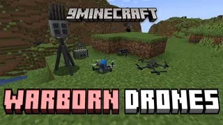 Sbw Warborn Drones Mod (1.21.1, 1.20.1) – Adds Modern Combat Drones