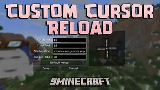 Custom Cursor Reload Mod (26.2, 1.20.1) – Style Your Pointer