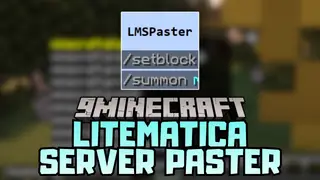 Litematica Server Paster Mod (26.1.2, 1.20.1) – Paste Tile Entity with Litematica