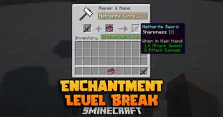 Enchantment Level Break Mod (26.2, 1.20.1) – Break The Limits