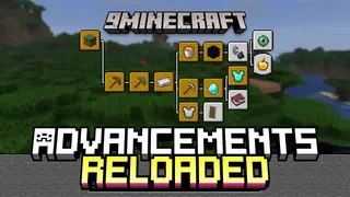 Advancements Reloaded Mod (26.2, 1.21.1) – Navigation Of Achievement Process