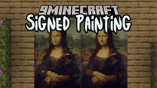 Signed Paintings Mod (26.2, 1.20.1) – Render Web Images on Sign