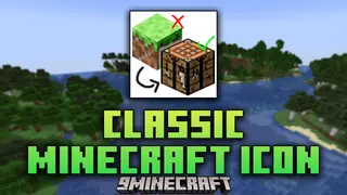 Classic Minecraft Icon Mod (26.2, 1.20.1) – Bring Back The Classic Crafting Table Icon