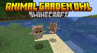 Animal Garden Owl Mod (26.2, 1.20.1) – Tame and Dance With Owls