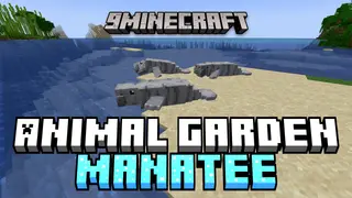 Animal Garden Manatee Mod (26.2, 1.20.1) – Sea Cow In Minecraft