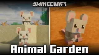 Animal Garden Mouse Mod (26.2, 1.20.1) – Cute Tamable Mice