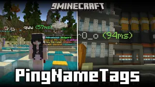 Ping Name Tags Mod (26.2, 1.20.1) – Shows Player Ping Next To Their Name