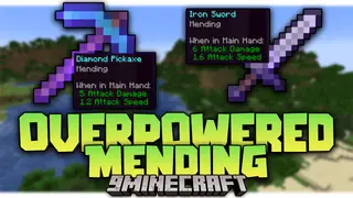 Overpowered Mending Mod (26.2, 1.20.1) – Improving The Mending Enchantment