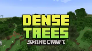 Dense Trees Mod (26.1.2, 1.20.1) – Increased Wood Yield