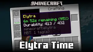 Elytra Time Mod (1.21.11, 1.20.1) – Displays Elytra Time